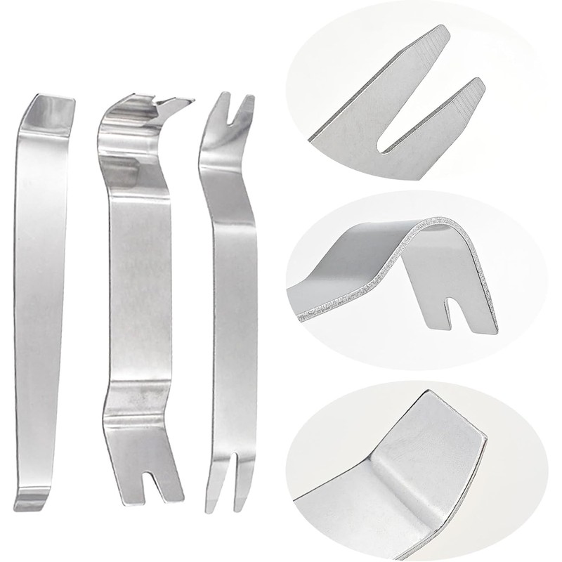 Pack of 6 Paving Stone Extraction Tool Stainless Steel Paving