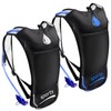 2 Pack Hydration Backpack Pack with 2L Hydration Bladder, TNYSPORT
