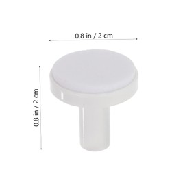 Totority 24pcs Electric Nail Trimmer Replacement Pads Safe Durable Nail File Heads for Newborns Lightweight and Portable Go