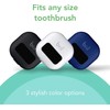Bril UV-C Toothbrush Sanitizer, Portable Cleaner, Travel Cover, Magnetic Holder,