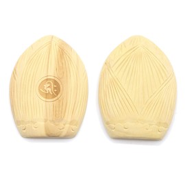 木彫 of Buddhist Buddha/Buddha 香合 阿弥陀如来 Tsuge