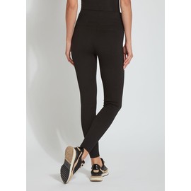 Lyssé Women's Center Seam Ponte Legging, Black, X-Small