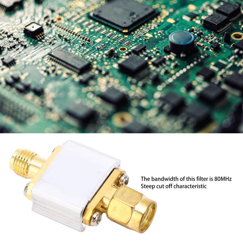 Bandpass Filter 2.4G 2440MHz Anti Interference Receiver Filter with SAM