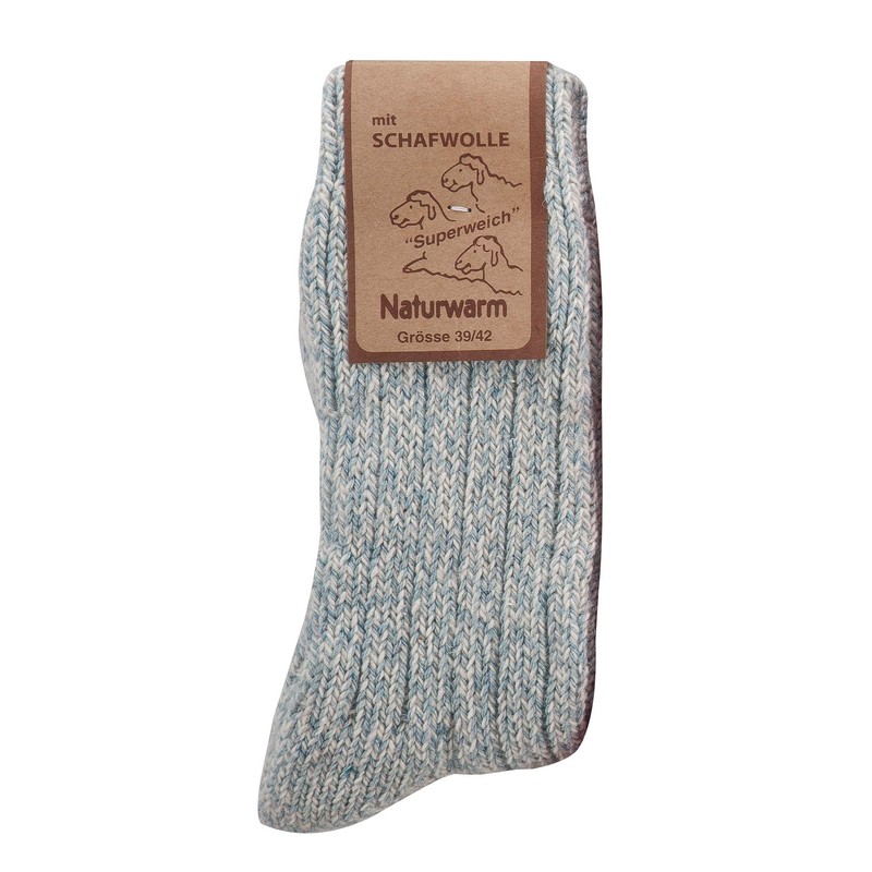 3 Pack Natural Premium Norwegian Women Merino Wool socks, Lambs