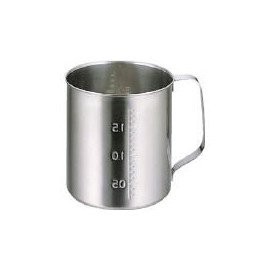 TRUSCO Stainless Steel Beaker, and Spout No 1.0l 110x108 tsh635