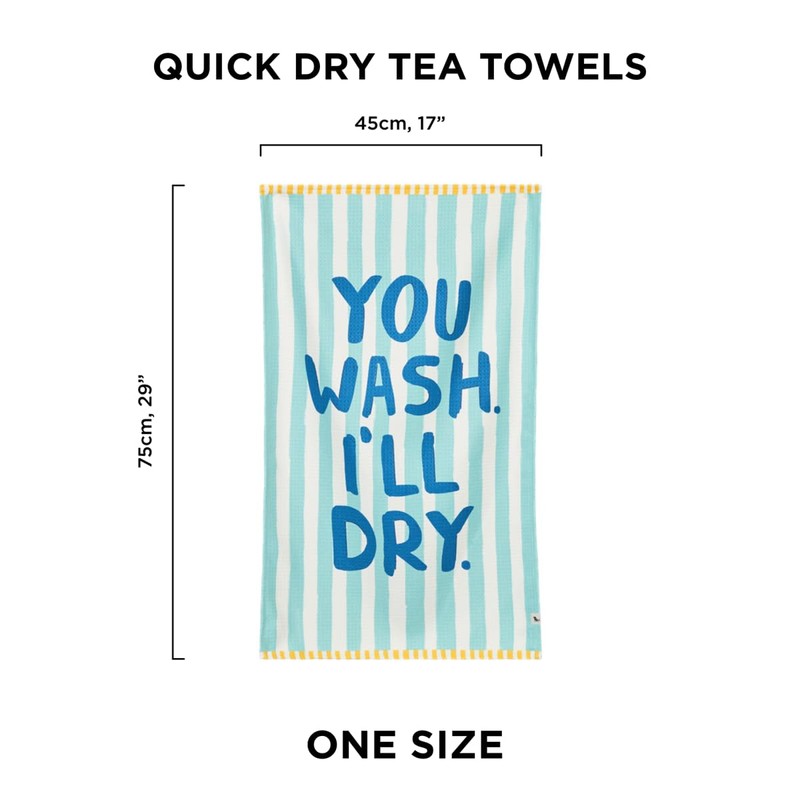 Dock & Bay Tea Towels - Quick-Drying Dish Towels in