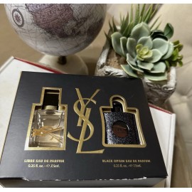 Yves Saint Laurent Libre & Black Opium Eau De Parfum Mini Splash Duo C3