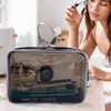 TotePrint Clear PVC Toiletry Bags in 1 Bright Colours Large