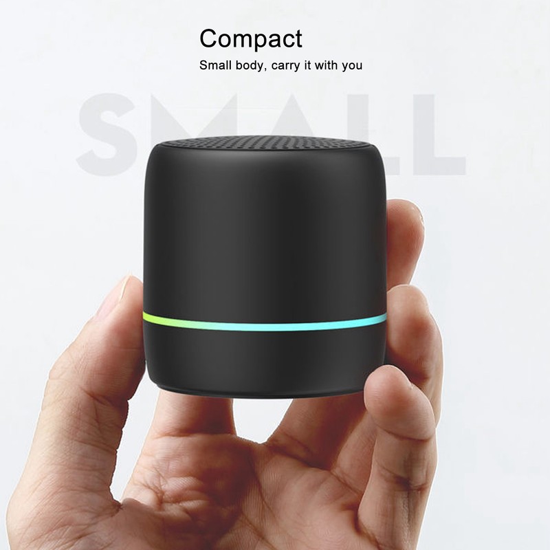 Mini Bluetooth Speaker Portable Heavy Bass Silicone HIFI Noise Cancelling