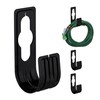 Relaxdays Hose Holder, Set of 4, for 30 m Hose,