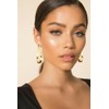 DORANA 14K Gold Hoops Earrings for Women Large Oval Hoop