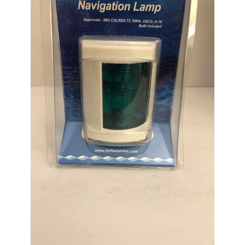 HELLA MARINE 003562125 Starboard Navigation Lamp- Incandescent - 1nm -
