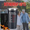 Retirement Gifts for Women/Men in French 2024, Retirement Weekly Schedule