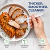 BluShine Heavy Duty Plastic Forks, Disposable Bulk Cutlery