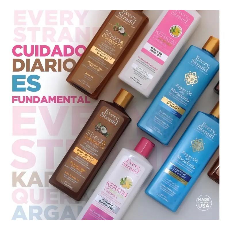 Shampoo Every Strand - Karité Y Aceite De Coco 399ml
