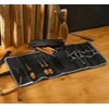 Wrench/Tool Roll (7 Slots), Waxed Canvas Roll Up Bag with