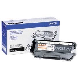 Brother Genuine TN450 Mono Laser High Yield Black Toner Cartridge - Monochrome Toner - Laser - High Yield - Black - 1 Each