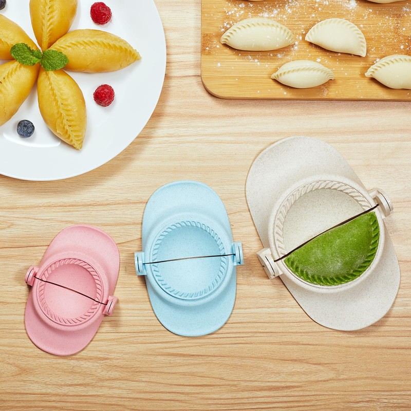 MUMSUNG Empanada Maker Press, 2size (6"+4") Professional Dumpling Maker Mold