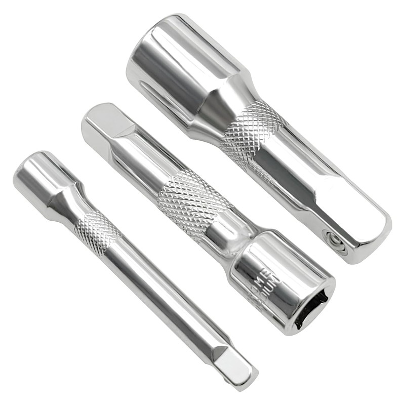 ZKTOOL 9PC Pry Bar Wrench Adaptor Head Kit,Crowbar Adapter Head