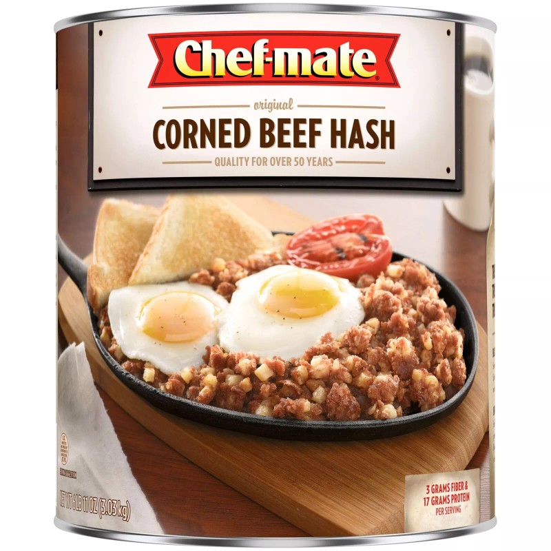 CAN Chefmate Corned Beef Hash #10 Can