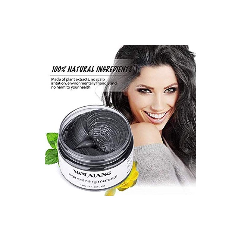 Cera temporal de color de cabello 4.5 oz instantánea peinado