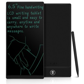 LCD Writing Tablet for Adults: Mini 6.5 Inch Full Screen Reusable Digital Notepad Lightweight Portable Use for Office Study Teaching