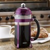 BonJour Maximus French Press Coffee Maker, 8 Cup, Purple