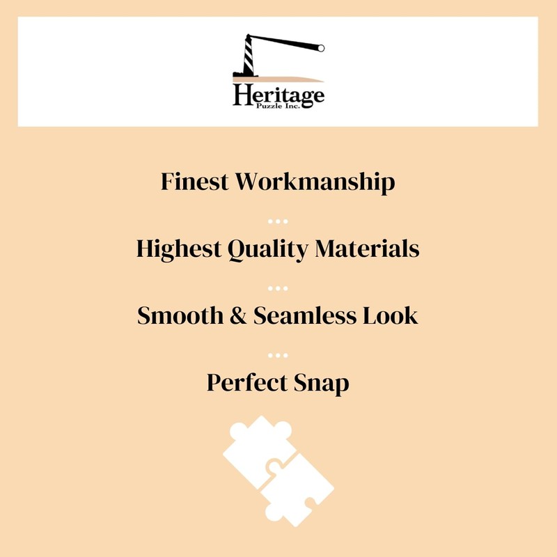 Heritage Puzzle Coastal Shells Jigsaw Puzzle for Adults 1000 Pieces,