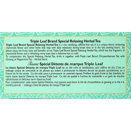 Triple Leaf Brand Special Relaxing Herb Tea, 20-Count