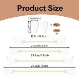 CULEO Neck & Décolleté Care, Pack of 24 Chin Mask Stickers, Small V Face Stickers for Lifting and Tightening Facial Skin