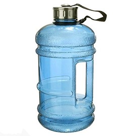 icase4u 2.2L BPA Free Sport Water Bottle Durable & Extra Strong Stainless Steel Cap Sport Gym Training Drink Water Bottle (blue)