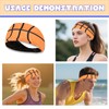 Sports Basketball Headbands for Women Men Non Slip Elastic Sweat