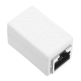 SHOWERORO Ethernet Coupler Female to Female Ethernet Connector Adapter for Stable Network Extension Compatible with Cat Connectors for Use Easy Installation