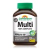 Jamieson 100% Multivitamin for Adults 50+, with Lutein, Lycopene &