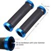 Bike Handlebar Grips, Bicycle Grips Non-Slip Rubber Handlebar Grips, Bicycle