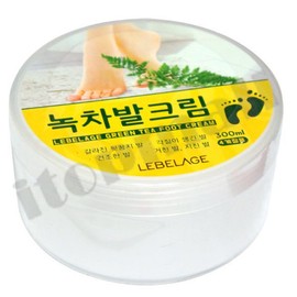 Le Bérage Four Seasons Green Tea Foot Cream 300ml Foot Care Cream / 르베라쥬 사계절 녹차 발크림 300ml 풋 케어 크림