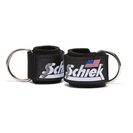 Model 1700 Ankle Straps for Cable Machine Attachment - Color: Black