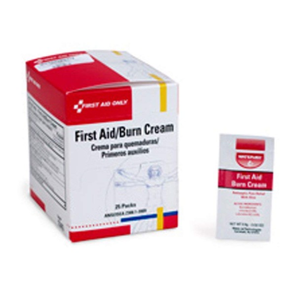 First Aid Only H343 First Aid Burn Cream, 144/box
