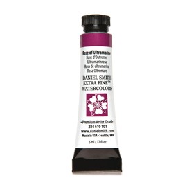 DANIEL SMITH 284610101 Extra Fine Watercolors Tube, 5ml, Rose of Ultramarine