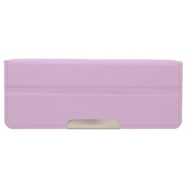 Sunstar Stationery S1313410 Pencil Case, Compact Fluffy, Horizontal Pitakurut, Light Violet
