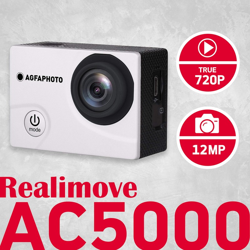 AgfaPhoto AGFA Foto AC5000 GR Action CAM 0, Grau, S