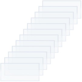 Fabbay 12 Pcs Sandblast Cabinet Inner Lens Protector 22 x 10'' Standard Abrasive Window Blasting Cabinet Lens Cover Adhesive Polyester Clear Visibility Sand Blast Film for Media Blaster Replacement