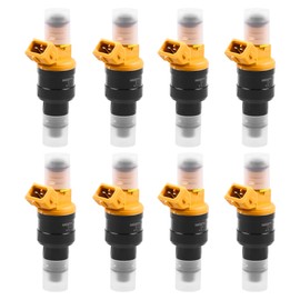 MOSTPLUS Flow Matched Fuel Injectors Compatible with Ford F150 F250 E-150 E-250 Lincoln Mercury 4.6L 5.0L 5.4L 5.8L 0280150943 0280150939 0280150909 (Set of 8)