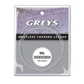 Greys Knotless Tapered Leaders 9ft/7lb