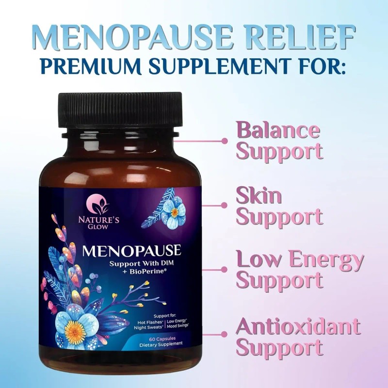 Soporte Menopausia Con Dim Y Bioperina Americano Premium