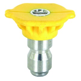 Valley Industries PK-85216030 Pressure Washer Spray Nozzle Tips – 15 Degree, 30 Orifice, Yellow