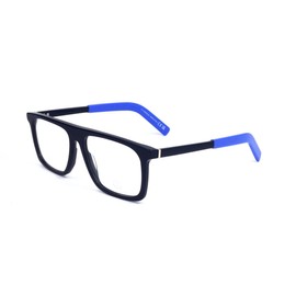 Moncler ML5206 090 SHINY BLUE 55/15/145 MAN Eyewear Frame