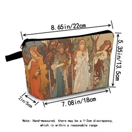 MoCaliduccious Sister Printed Women Mini Makeup Bag Beach Travel Toiletry Bag A Gift for Sisters