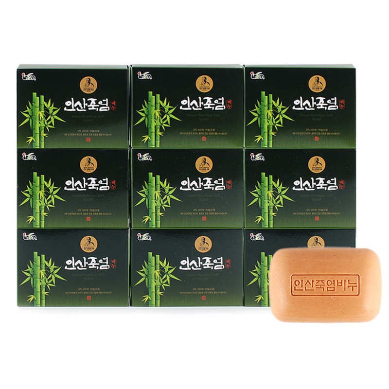 Insan Bamboo Salt Phosphorous Bamboo Salt Bamboo Salt Soap 100g