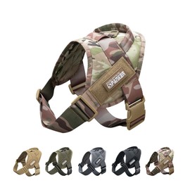 EXCELLENT ELITE SPANKER Harness, Nylon Harness, Dog, Small, Easy to Put on and Take Off, Pull Prevention Harness, Includes Handle, Dog Harness, For Large Dogs, Walking, Medium Dogs, Pet Supplies